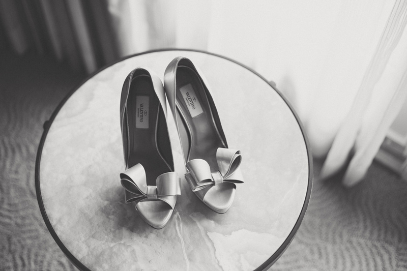 Elegant Outdoor Wedding, Blush Tones Shoes